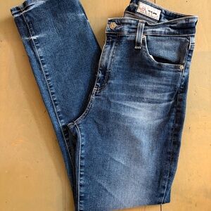 Ag Adriano Goldschmied Dark Blue Jeans.  Size 29R